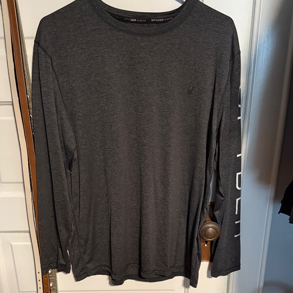 Spyder Charcoal Long Sleeve Tee